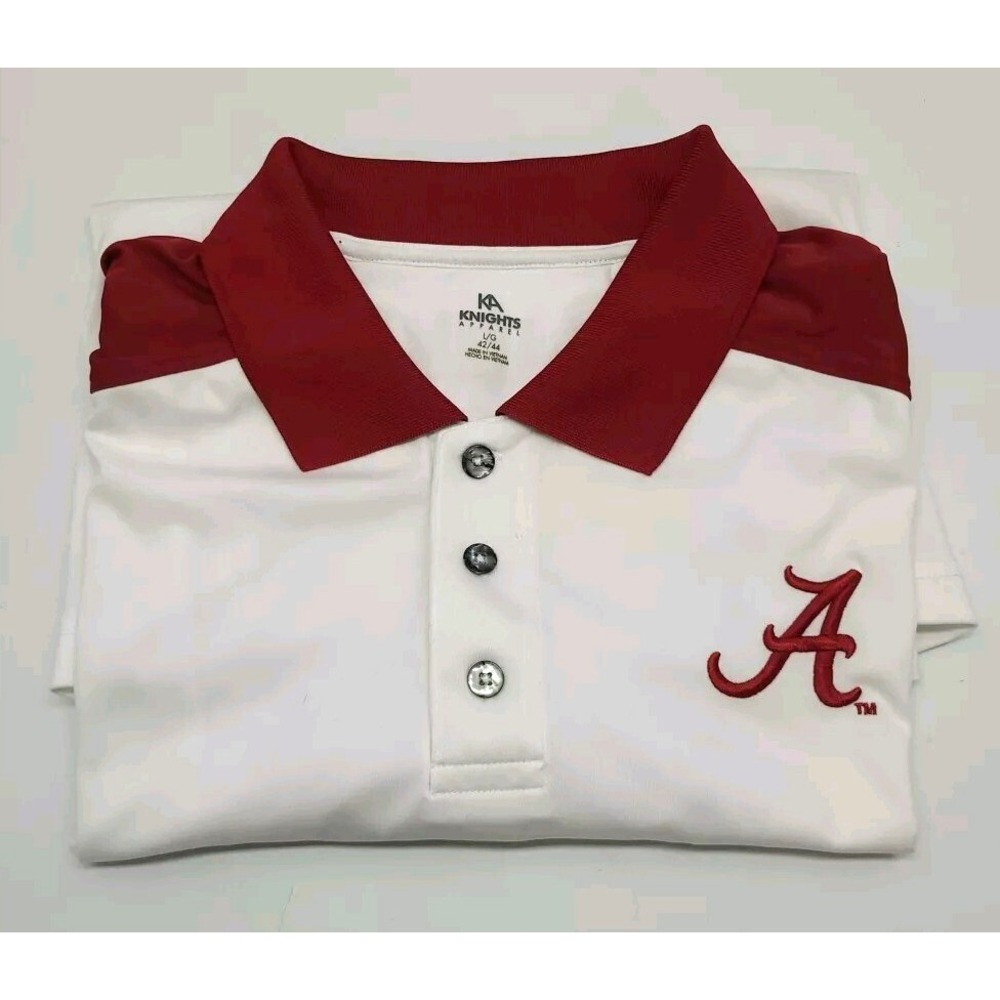 Knights Apparel Alabama Crimson Tide Mens Polo Shirt Size‎ L